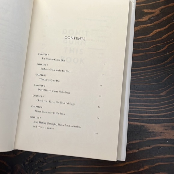 📕4/$20📕 Don’t burn this book hardcover book - Picture 3 of 4